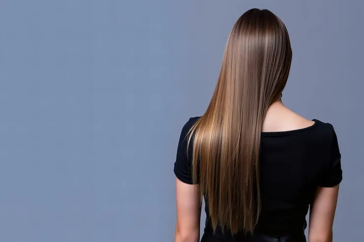 Sleek and Straight Long Hair