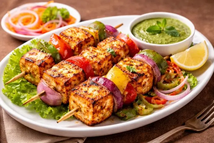 High protein paneer tikka for Indian women weight loss plan