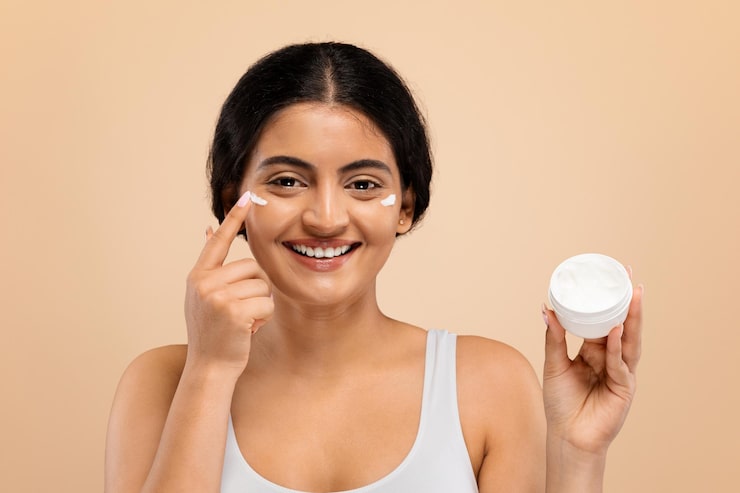 Daily morning and night skincare routine for acne-free clear skin.