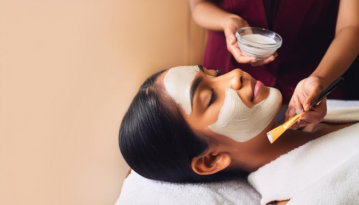7 day bridal skincare routine application using natural face pack at home