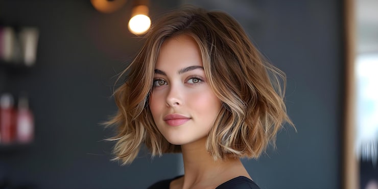 Trending teenage girl haircuts medium length shoulder cut and long bob styles Trending teenage girl haircuts medium length shoulder cut and long bob styles
