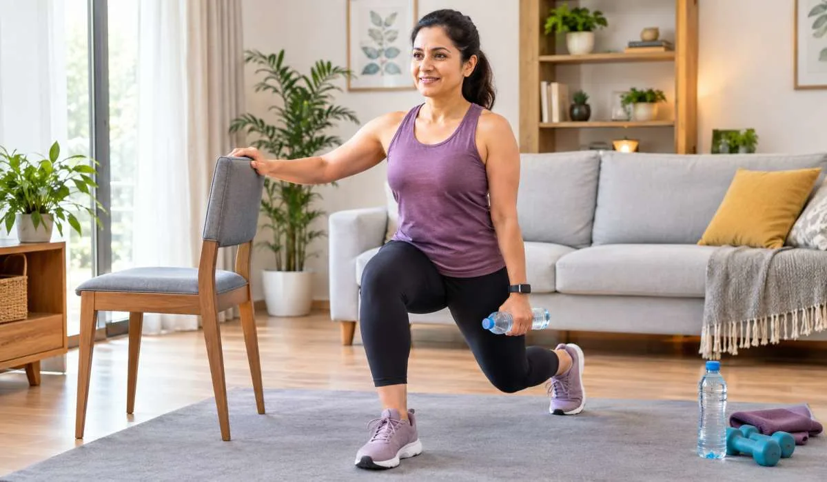 Weight Loss Exercises for Women Over 40: Easy Home Plan