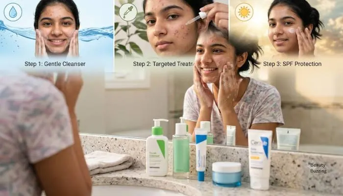 Skincare Routine for Acne-Prone
