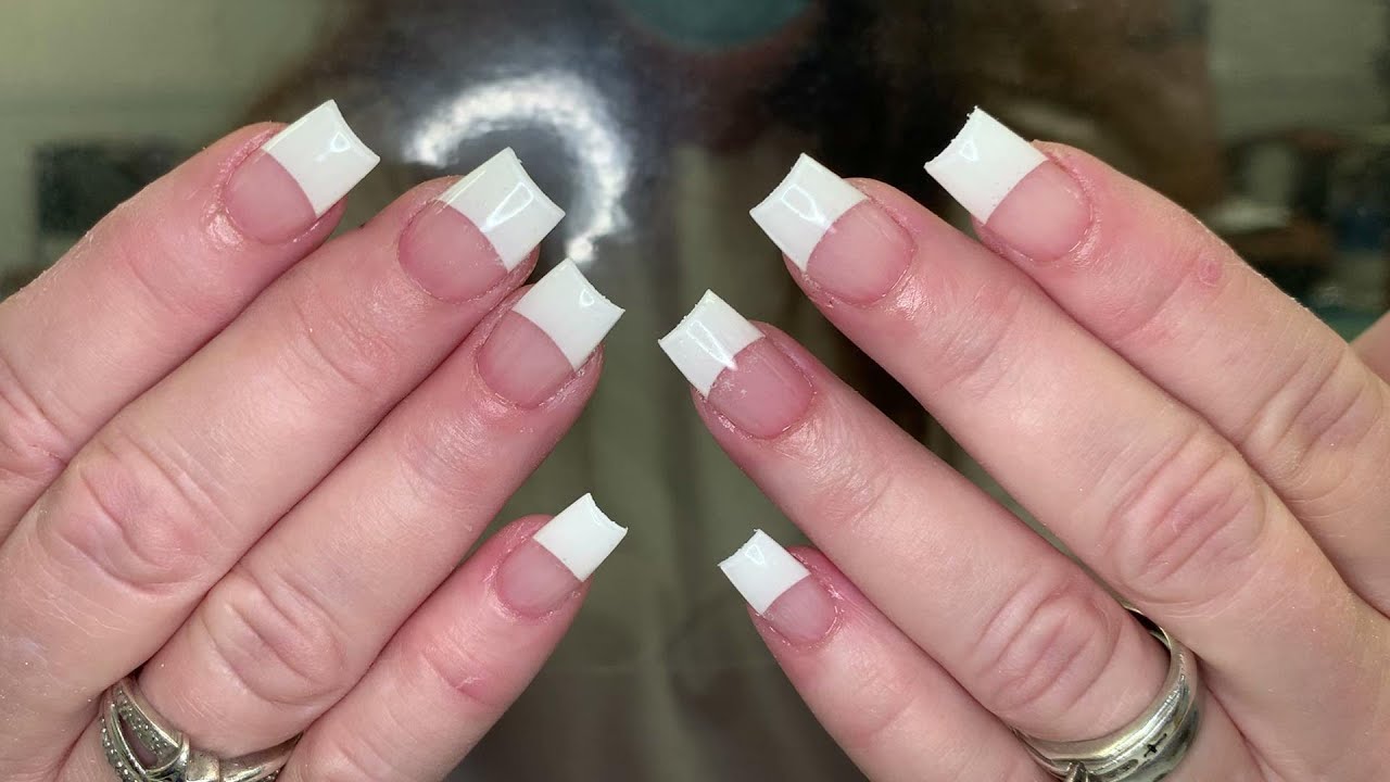 Acrylic Full Set Short Nail | Nails Tutorial |