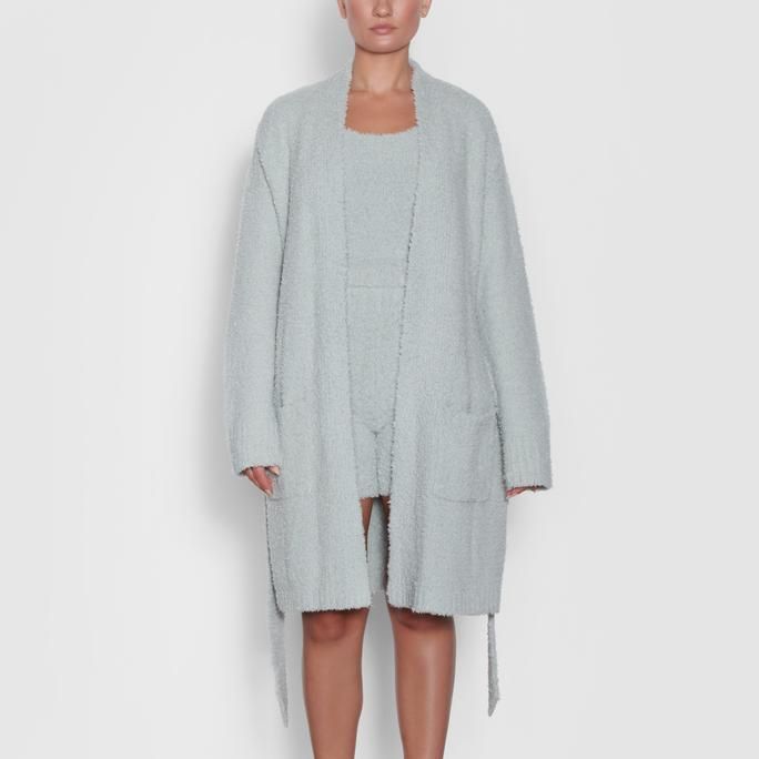 Cozy Knit Short Robe