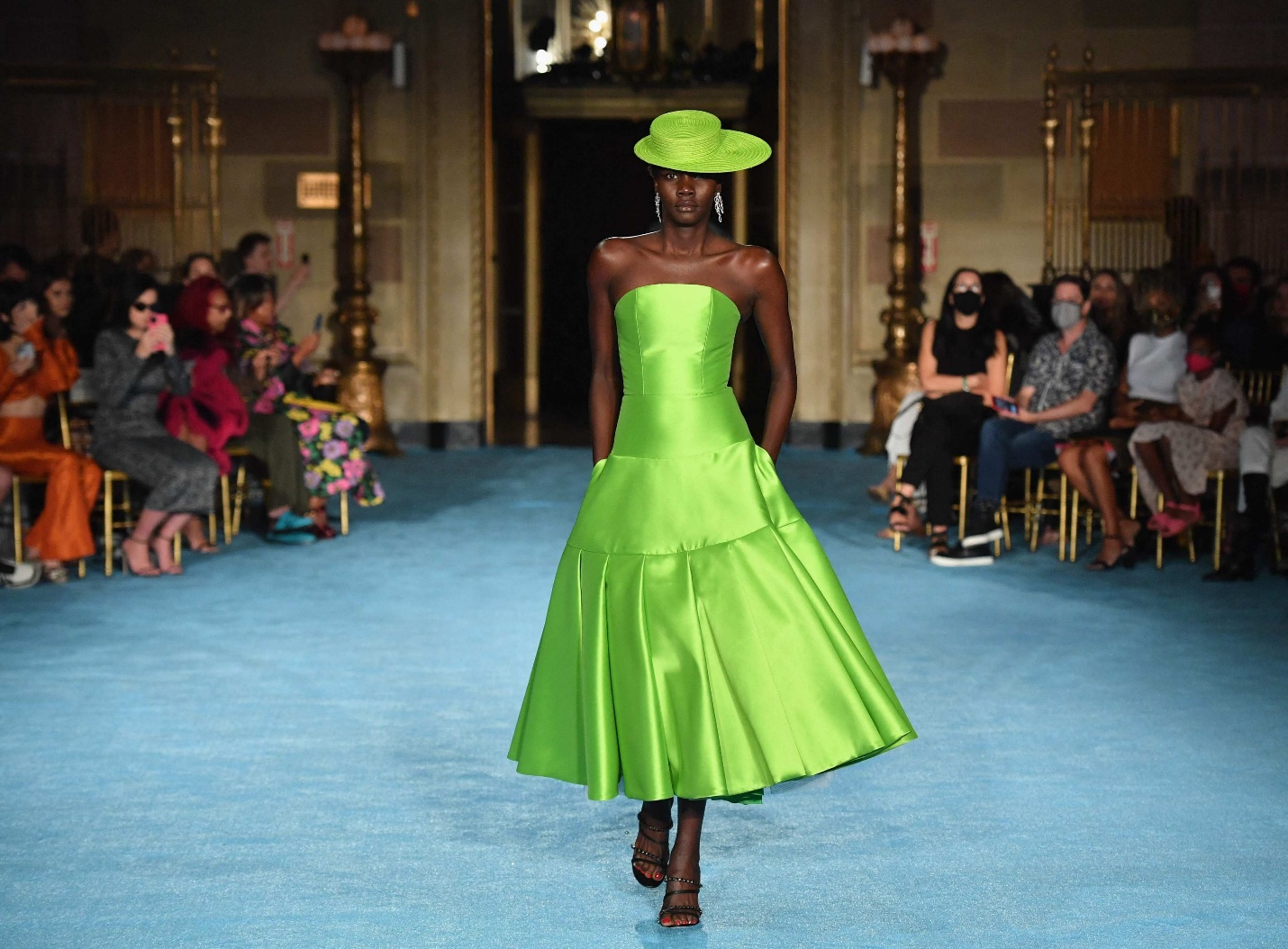 New York Fashion Week 2021: Christian Siriano presented style as an escape  with bold, colourful looks in his spring/summer 2022 live show  plus a  performance by pop songstress Marina | South